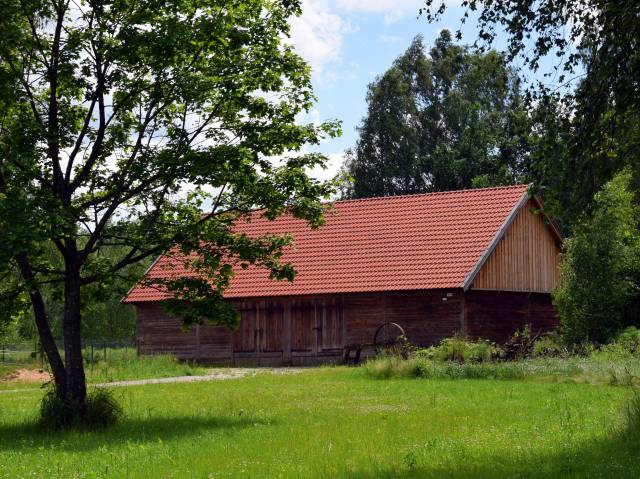 Barn in Czarna Białostocka from 1922