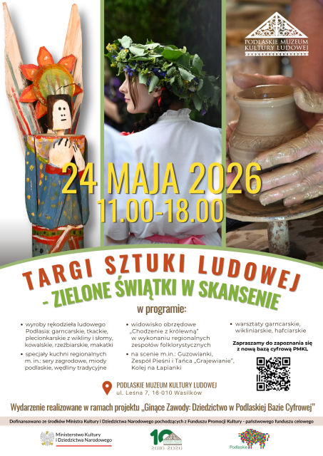 Targi Sztuki Ludowej – Zielone Świątki w skansenie