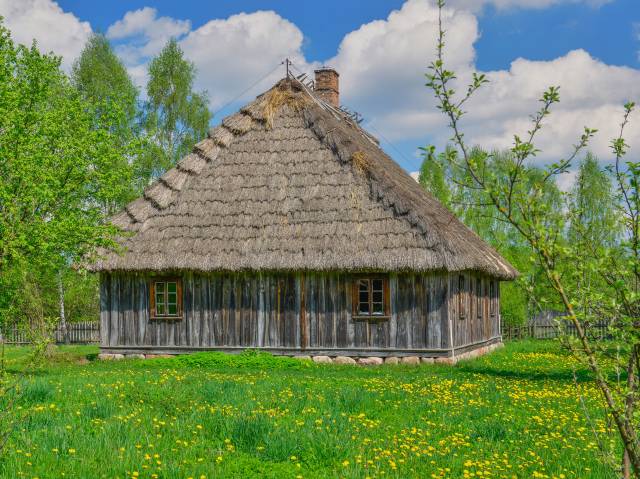Hut in Pieczyski from 1864