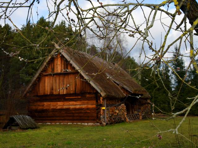 Barn in Jurowce from XIX century