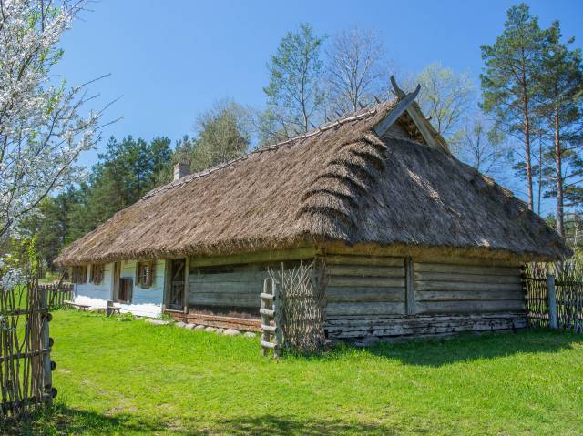 Hut in Stara Grzybowszczyzna from XIX century