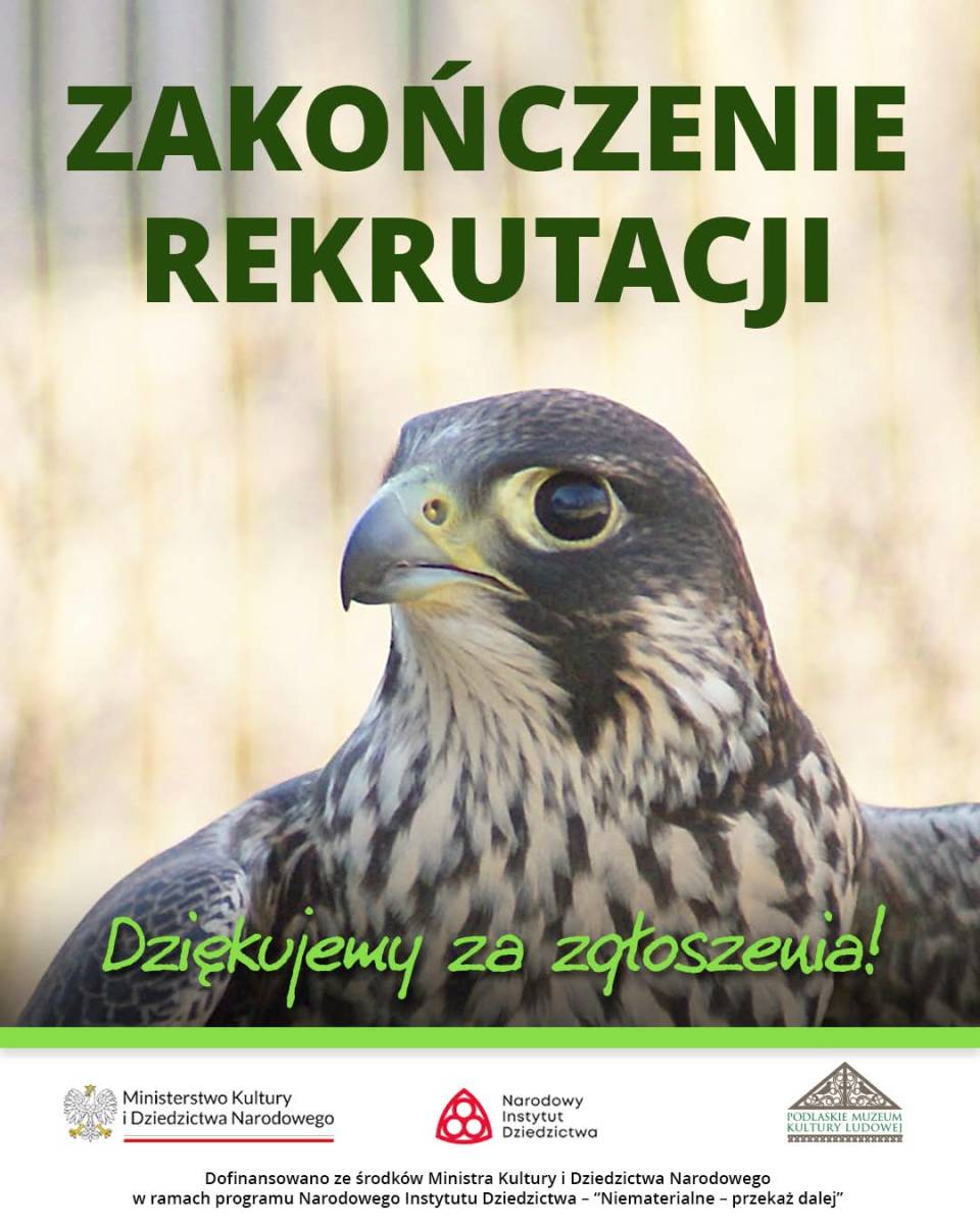Zakończenie rekrutacji na warsztaty sokolnicze
